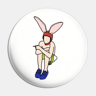 bunny smoke Pin