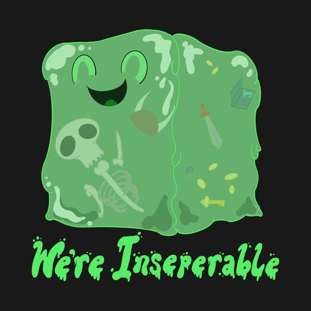 Cute DnD Gelatinous Cube by Joeybeedraws