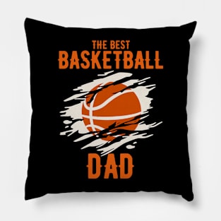 The Best Basketball Dad Pillow