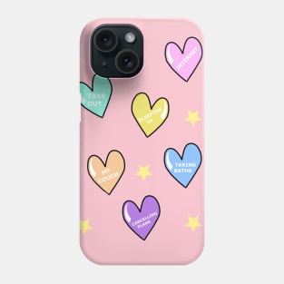 Introvert Valentines Candy Phone Case