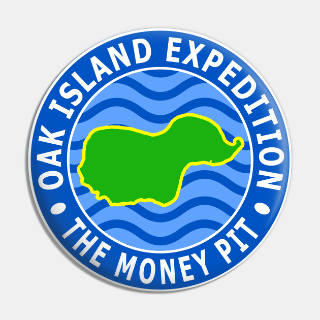 Oak Island Money Pit Expedition Pin by Lyvershop