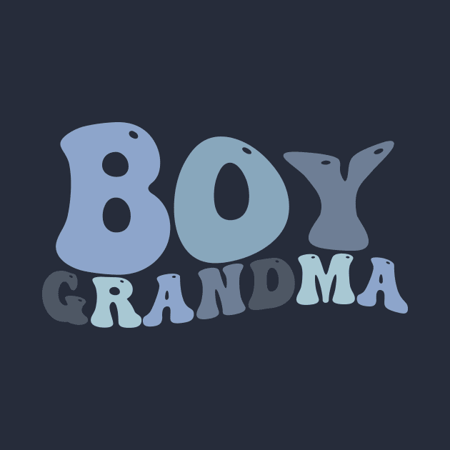 Grandma and Me Boy Grandson Cute Matching by blueyellow