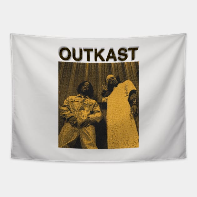 Outkast Vintage Tapestry by Moza Design