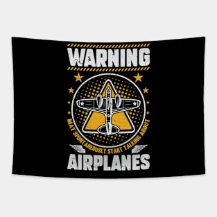 Warning I May Spontaneously Talk About Airplanes.ai Tapestry