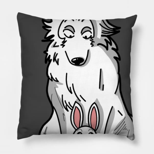 legosi and haru Pillow by peppepalazzo