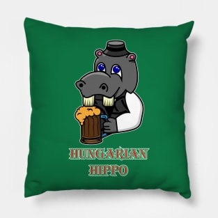 Hungarian Hippo Pillow