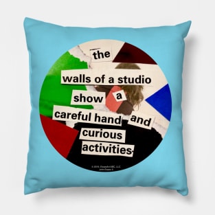 The Walls Of A Studio Pillow