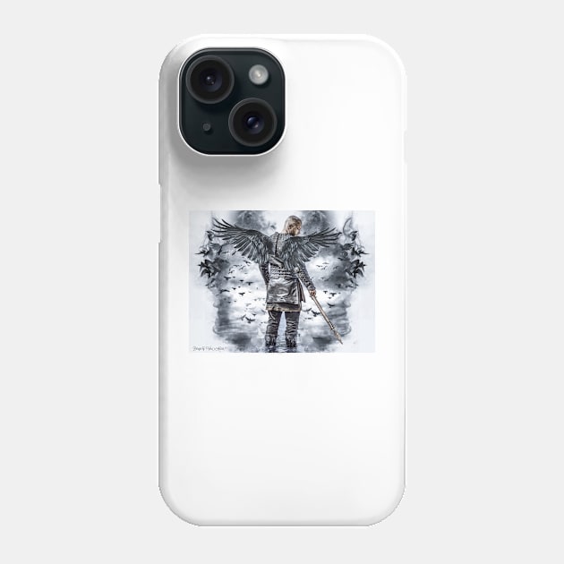 ragnar lodbrok road to valhalla Phone Case by Vera-Adxer