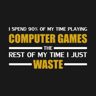 Computer Gaming Gold T-Shirt