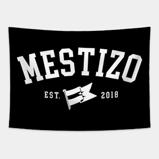 Mestizo Collegiate (White) Tapestry