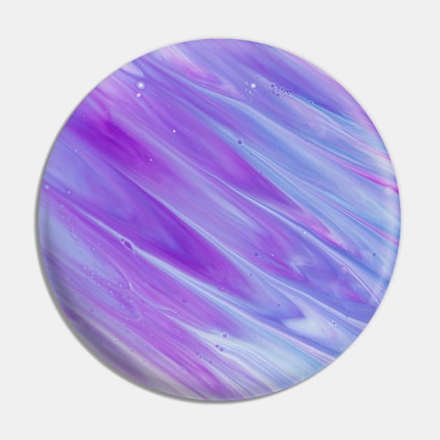 Abstract Purple Art Pin by NewburyBoutique