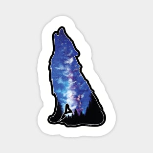 Howling at the Stars Magnet