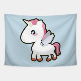 Kawaii Unicorn Tapestry