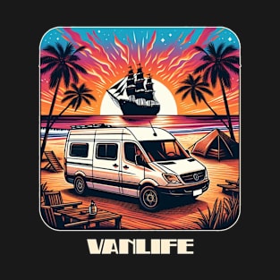 Beach sprinter van camper conversion T-Shirt