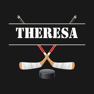 Theresa Birthday Hockey T-Shirt