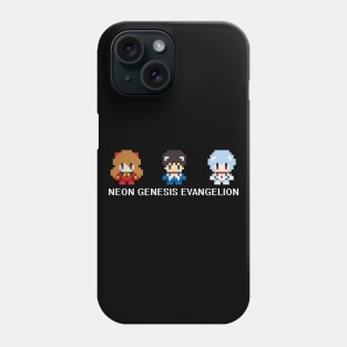 8 bit Neon Genesis Evangelion Phone Case