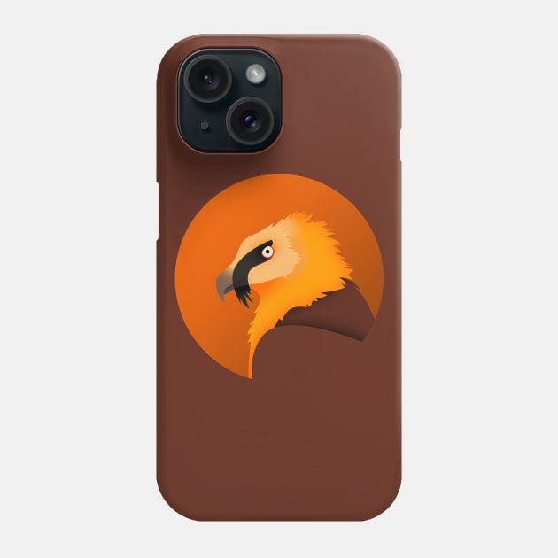 Bearded Vulture Phone Case by DeguArts