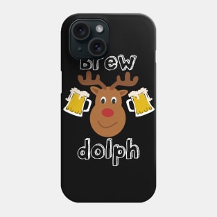 Brew-Dolph Reindeer Phone Case