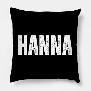 Hanna Name Gift Birthday Holiday Anniversary Pillow