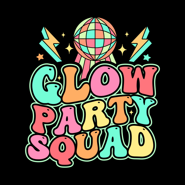 Glow Party Squad by TheDesignDepot