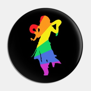Britney Spears Pride Rainbow Pin