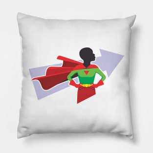 Young Superhero - Comic Book Pillow