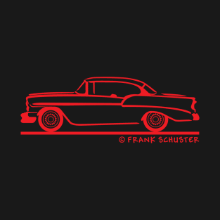 1956 Chevrolet Bel Air Sport Coupe T-Shirt