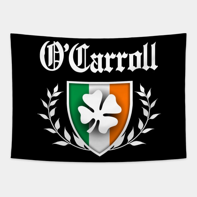 O'Carroll Shamrock Crest Tapestry by robotface