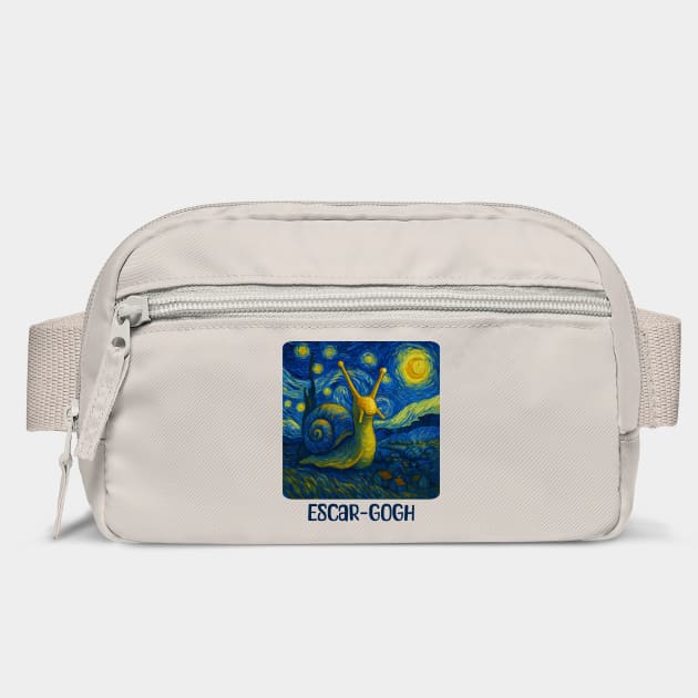 Escar-Gogh, Van Gogh's Starry Night Snail version by Luxinda