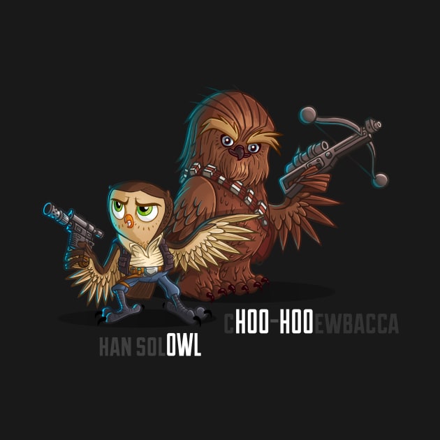 Han Sol-OWL and c-HOO-HOO-hewbacca by RemcoBakker