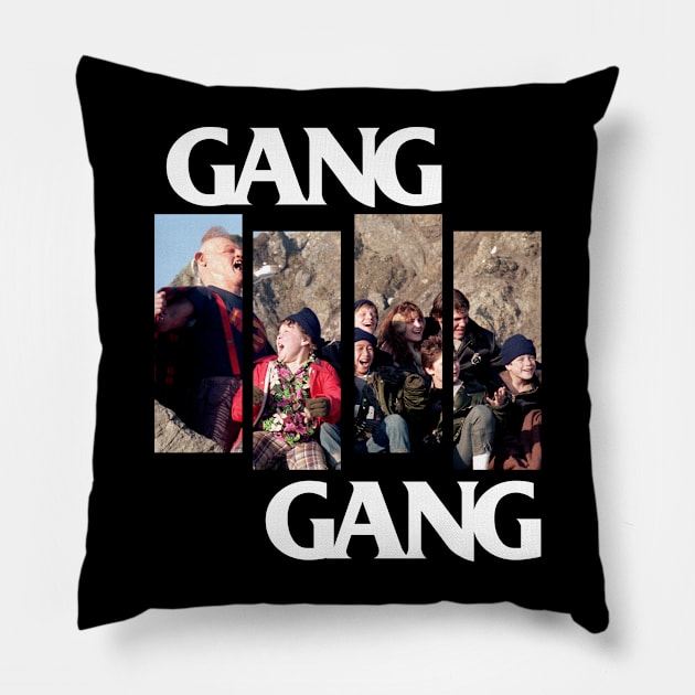 GOONIES GANG GANG Pillow by YourLuckyTee