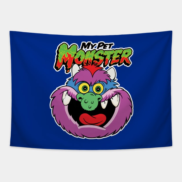 My Pet Monster Tapestry by BiteYourGranny