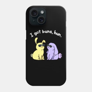 I Got Buns Hun Cute Bunny Pun Phone Case