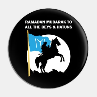 Ramadan Mubarak Kareem Ertugrul Bey Kurulus Osman Kayi Flag Drillis Ottoman Empire Turkey Istanbul Gift Pin