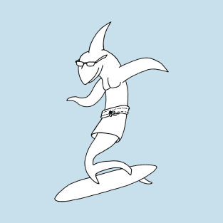 Surfer Shark T-Shirt