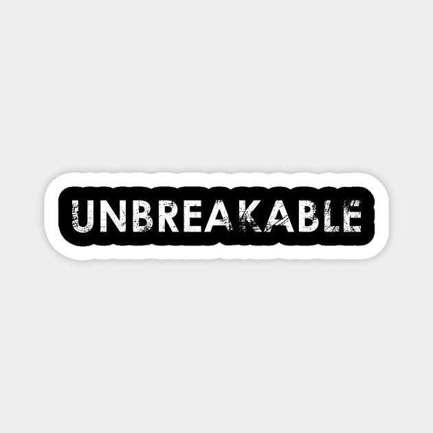 Unbreakable TBI Shirt Magnet by survivorsister