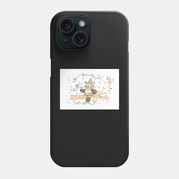 Celebration Owl Phone Case by nicolejanes