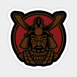 shogun samurai face Magnet