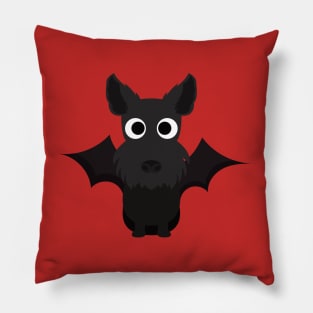 Scottish Terrier Halloween Fancy Dress Costume Pillow