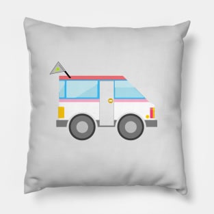 fancy van road trip Pillow