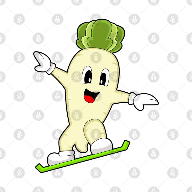 Radish Snowboard Winter sports by Markus Schnabel