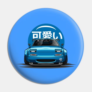 Miata MX5 (Blue) Pin