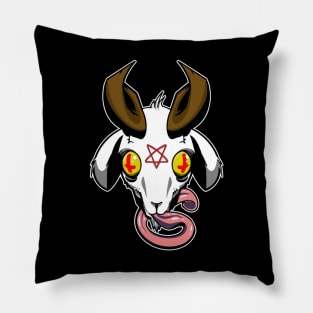 Satanic Goat Head Pillow