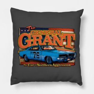 The General Grant: The Car of Northern Aggression Pillow