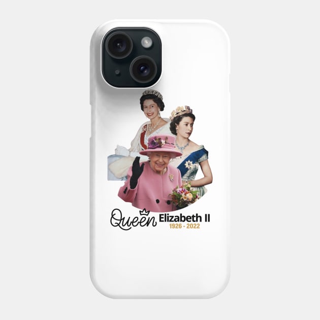 queen elizabeth Phone Case by lubystevanus