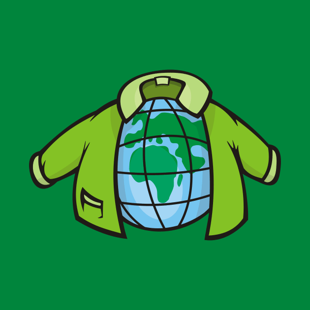 Globe with Jacket by sifis