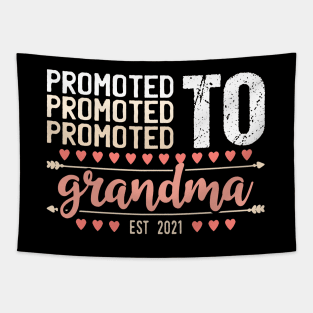 Promoted To Grandma Tapestry