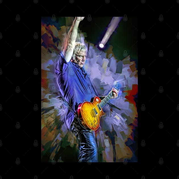 Alex Lifeson by IconsPopArt