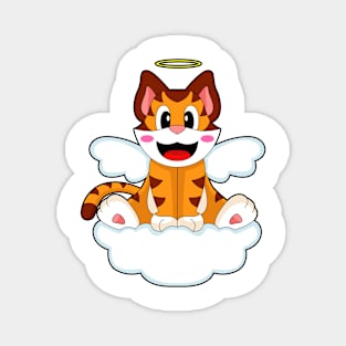 Tiger Angel Angel wings Magnet