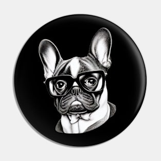 Cute Frenchie Mama Pin